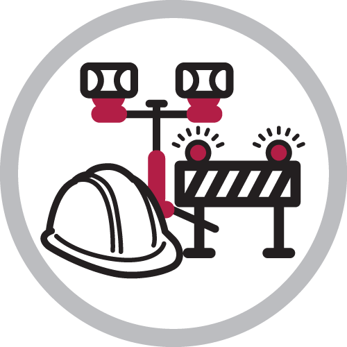 Worksite power icon